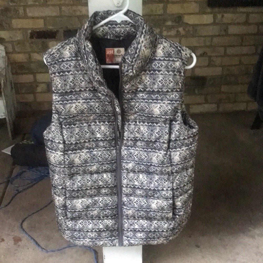 RuffHewn size large vest.